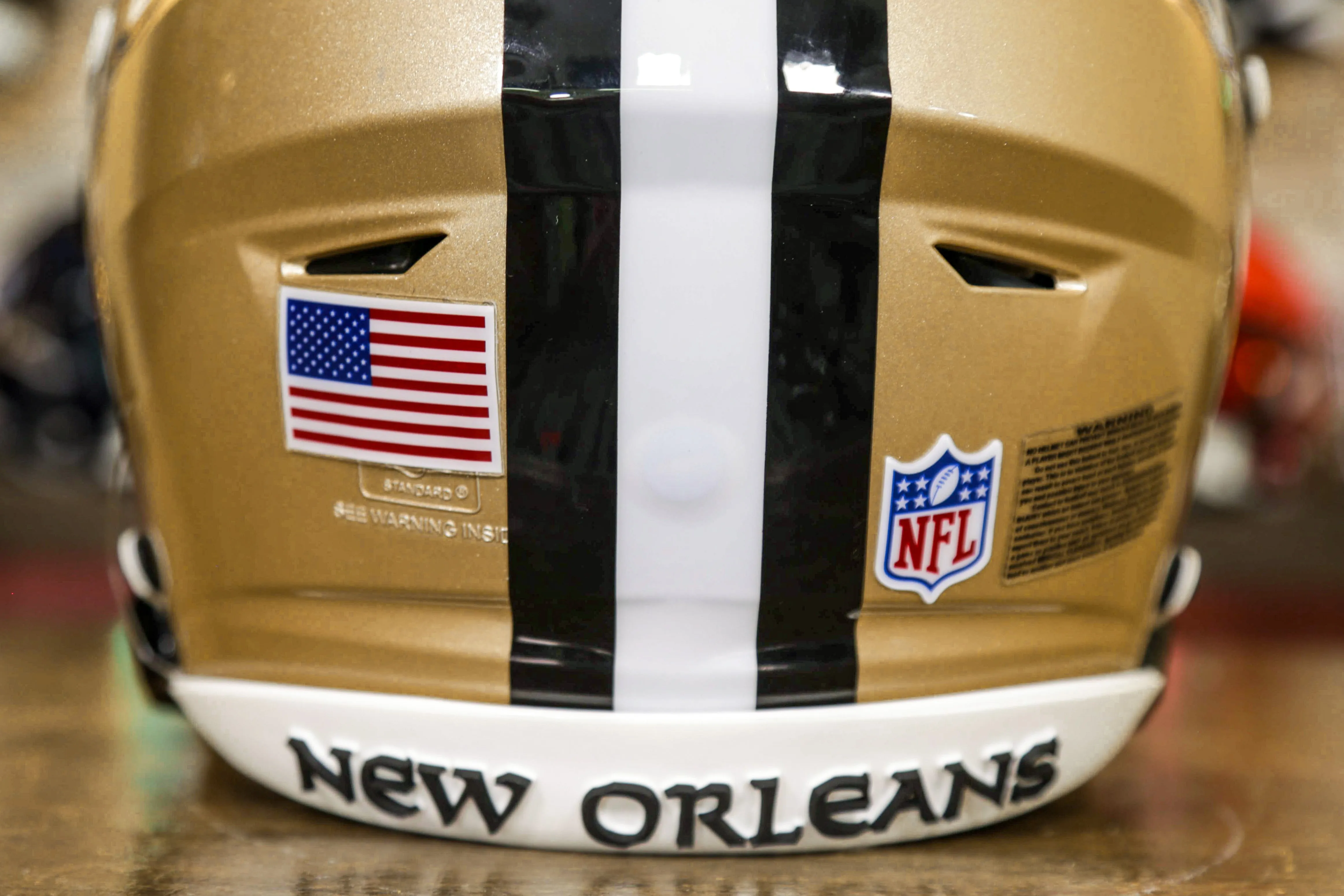 New Orleans Saints Riddell SpeedFlex Helmet - GG Edition 00369