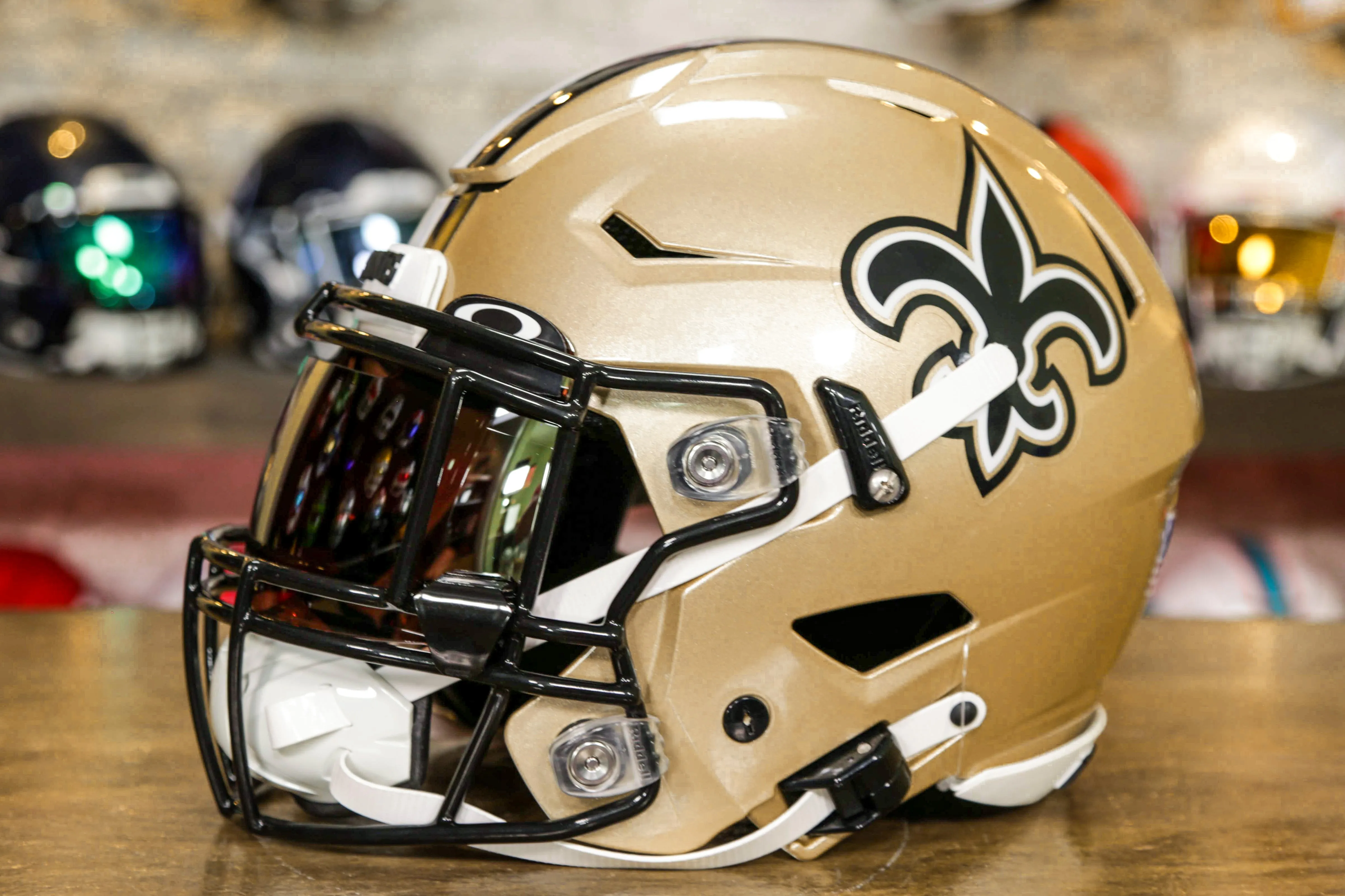 New Orleans Saints Riddell SpeedFlex Helmet - GG Edition 00369