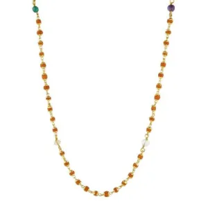 Nine Planets Rudrani Gold Plate Necklace