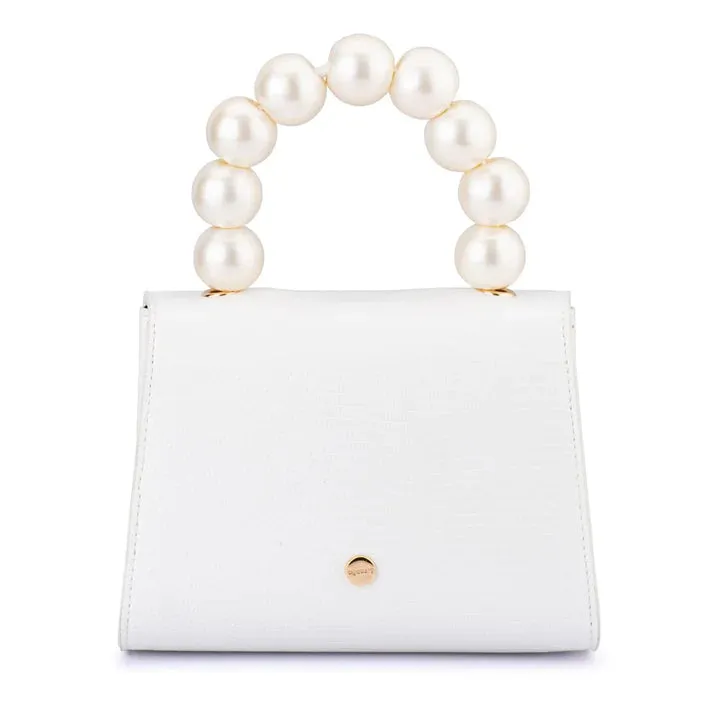 OB4798 PETA PEARL HANDLE BAG