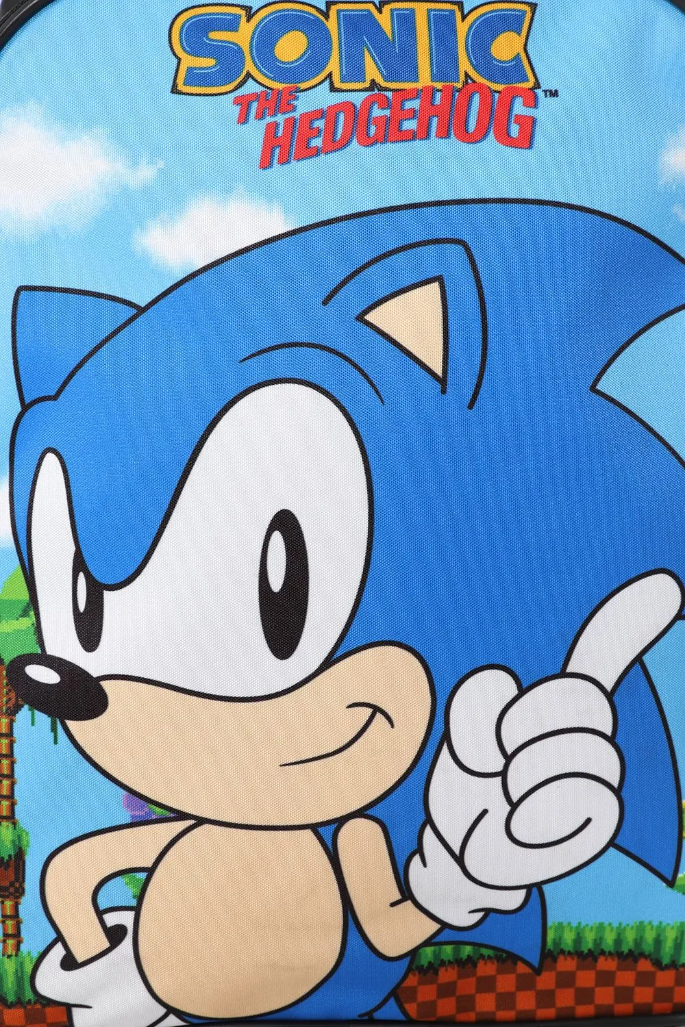 Official Sonic The Hedgehog Retro Kids Backpack Rucksack School Bag