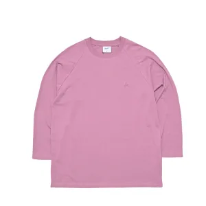 OLD SCHOOL LOGO LONG SLEEVE PURPLE