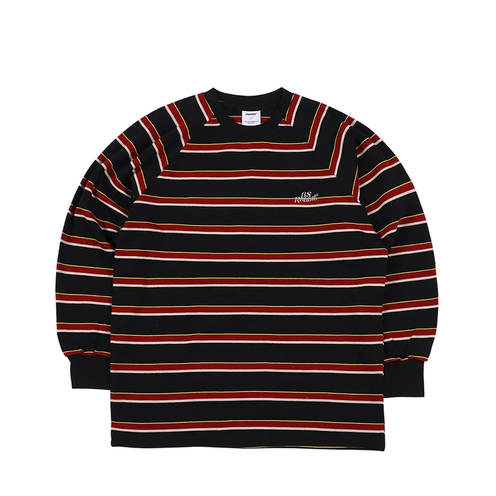OLD STRIPE LONG SLEEVE BLACK