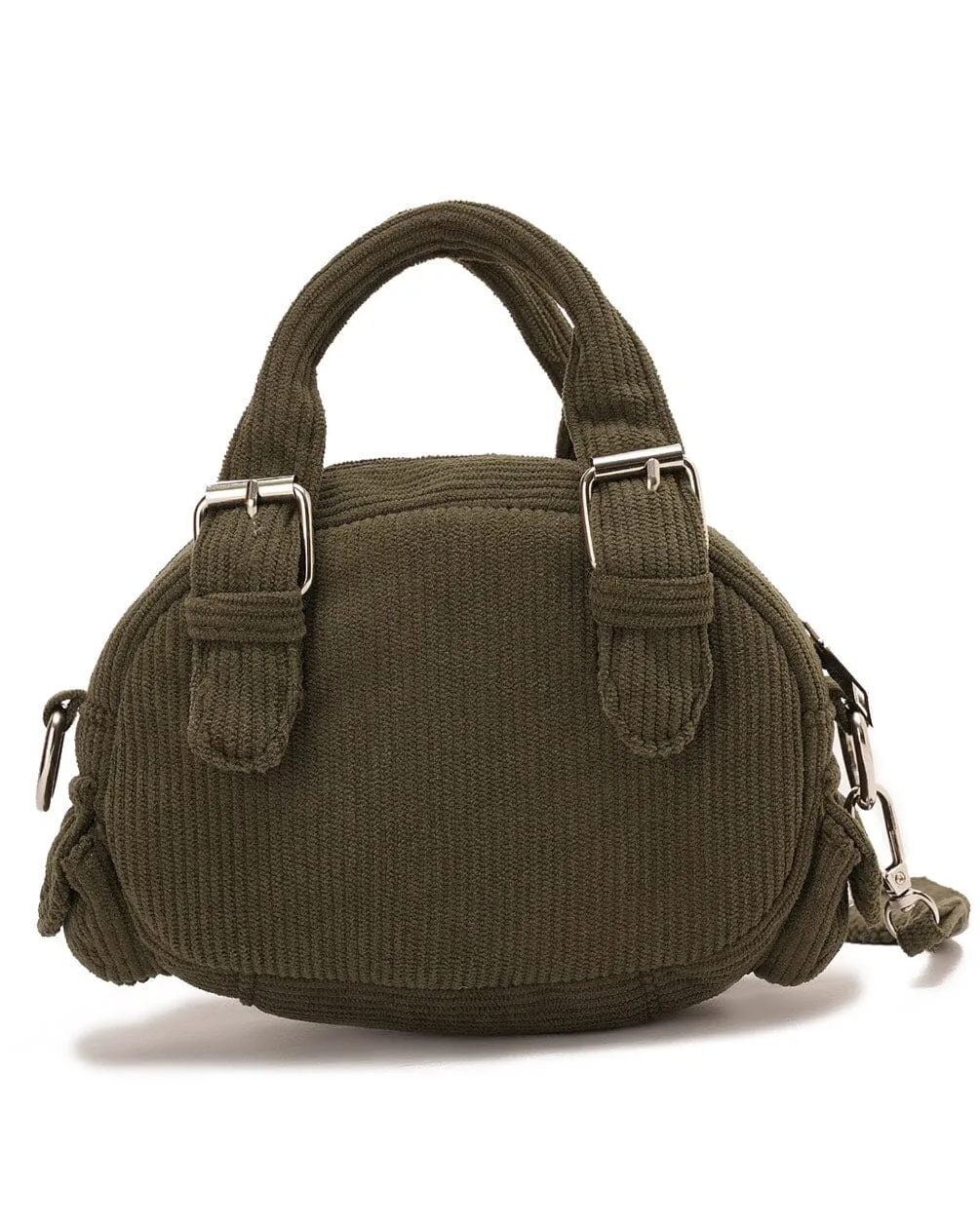 Olive Mini Corduroy Bag
