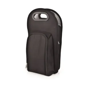 Onyx Insulated Two-Bottle Tote Bag