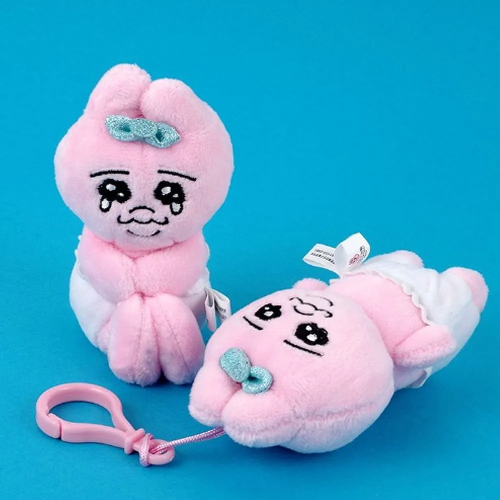Opanchu-Usagi Sitting & Standing Clip-On Mascot