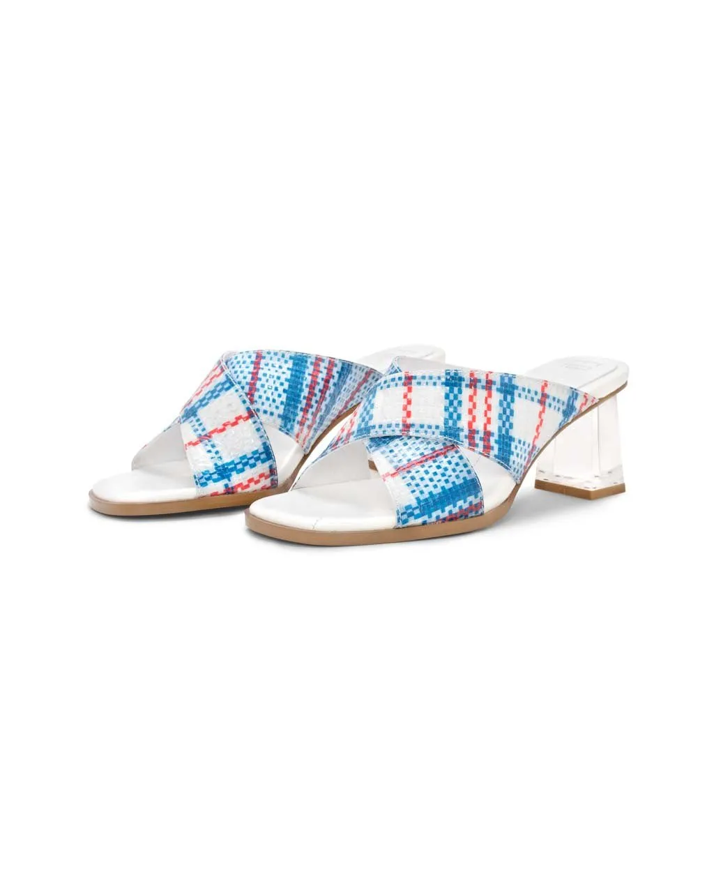 Paloma Heel - Blue Market Bag