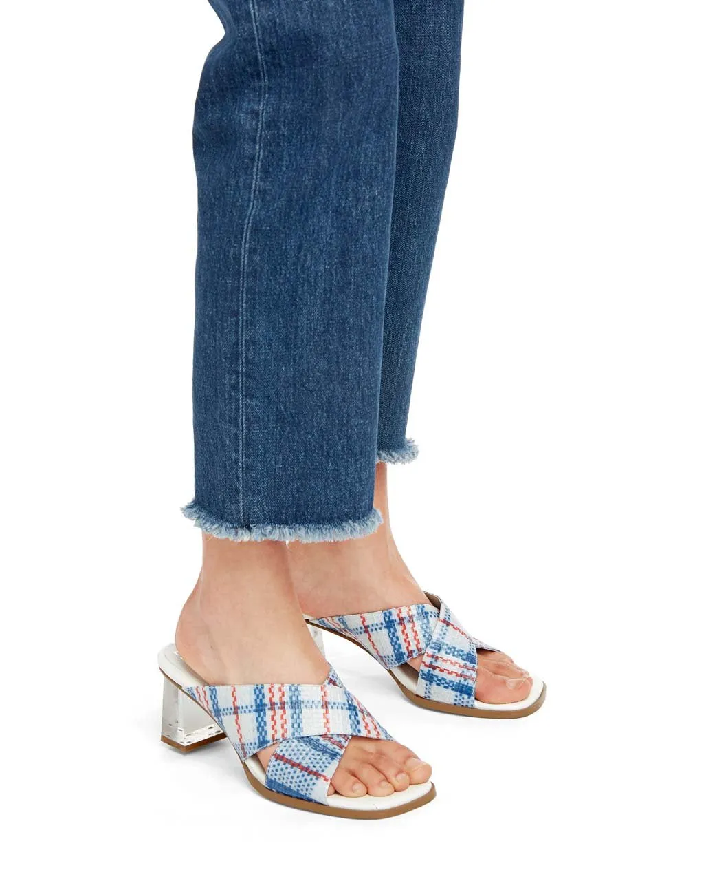 Paloma Heel - Blue Market Bag