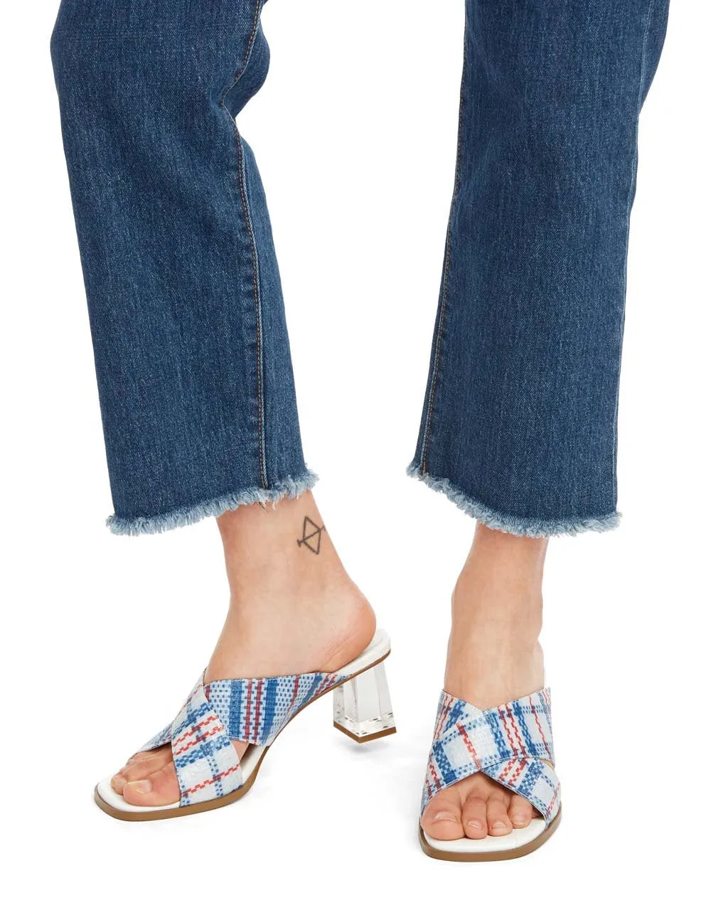 Paloma Heel - Blue Market Bag