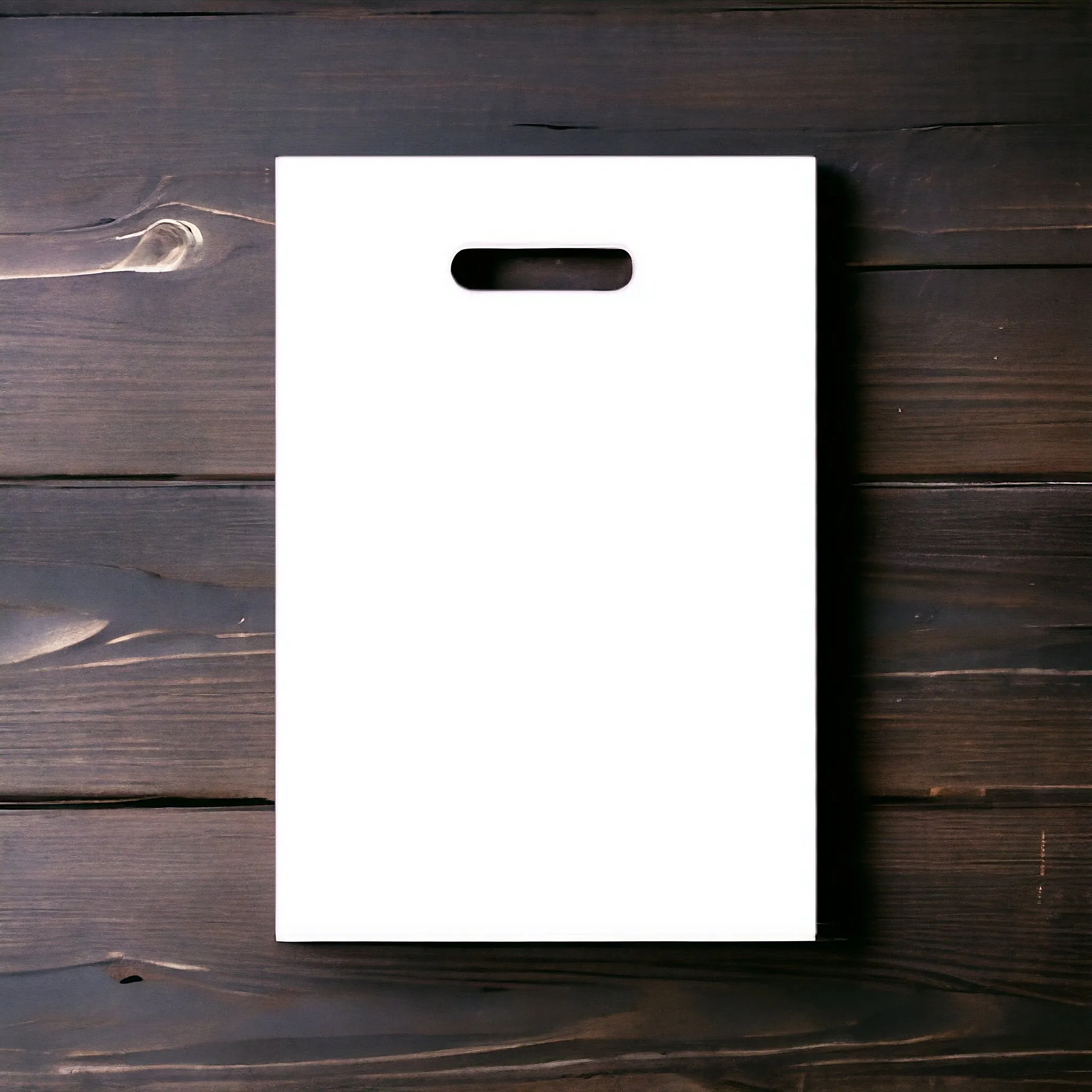 Party Loot Color Plastic Bags 16x25cm 10pack Die Cut Handle