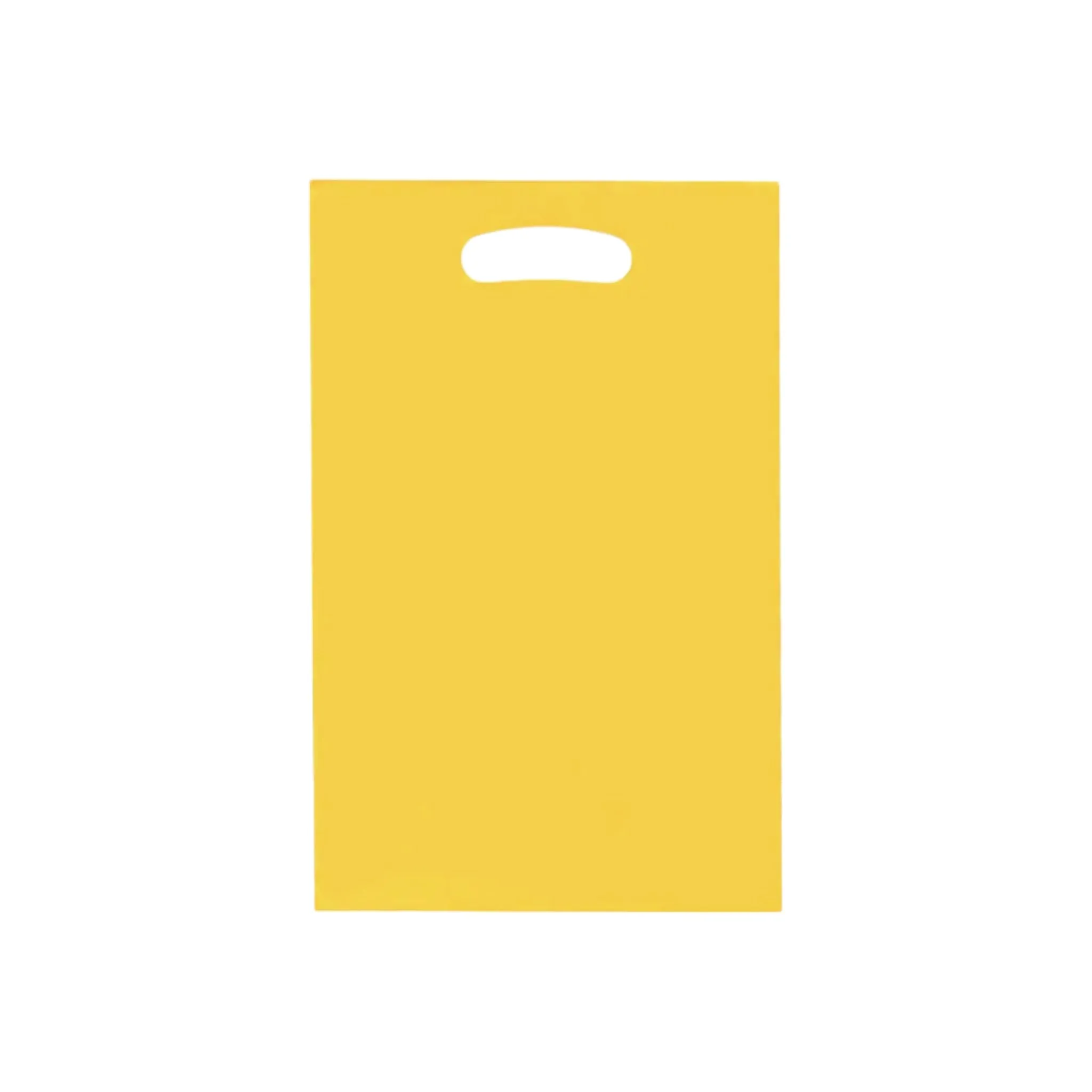 Party Loot Color Plastic Bags 16x25cm 10pack Die Cut Handle