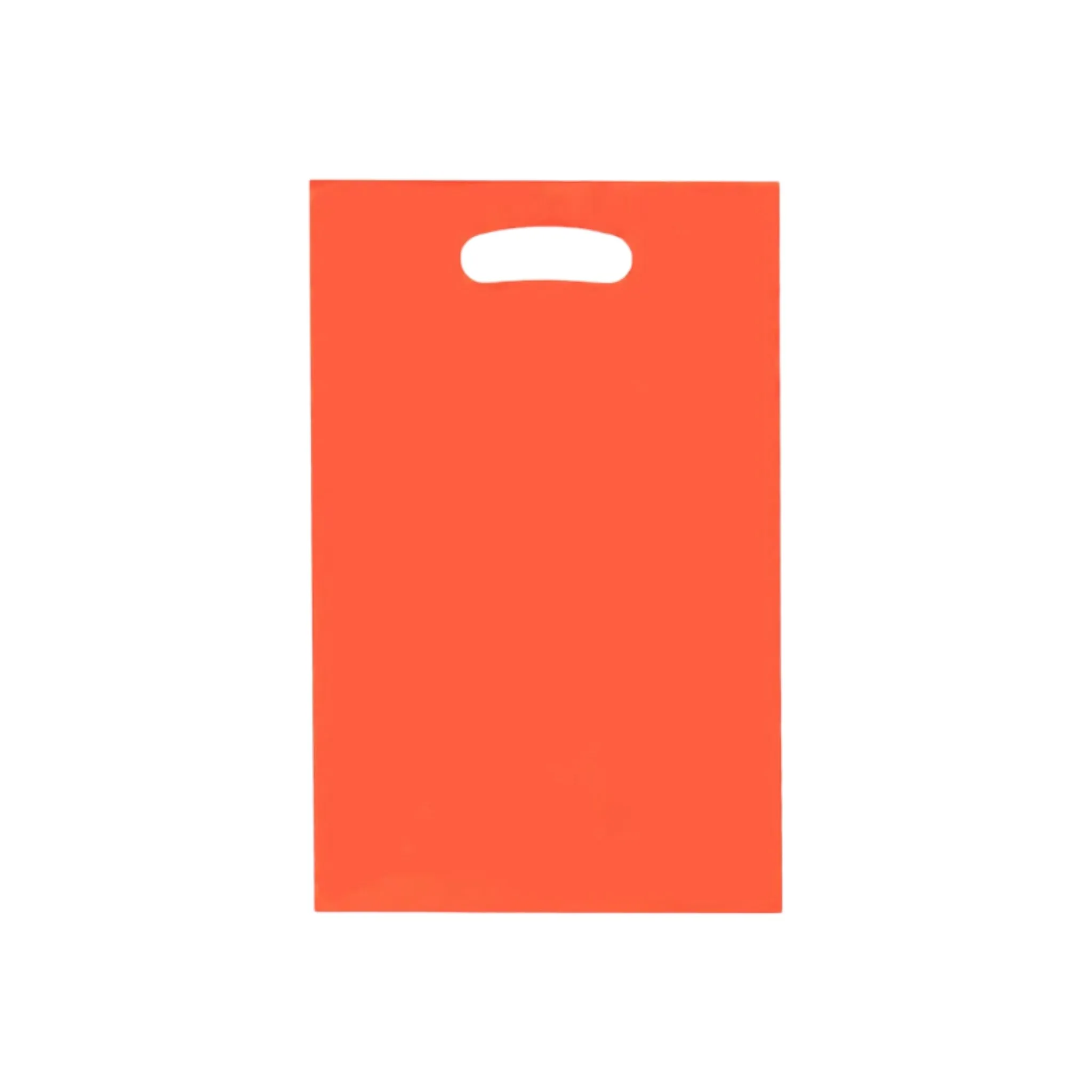 Party Loot Color Plastic Bags 16x25cm 10pack Die Cut Handle