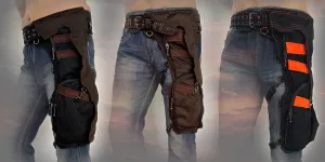 Partysan Belt - futuristic apocalyptic hip pocket leg bag
