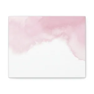 Pink Clouds Stretched Canvas