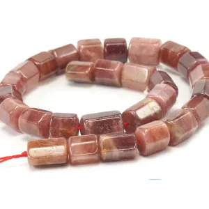 Pink Tourmaline Hexagon Strand