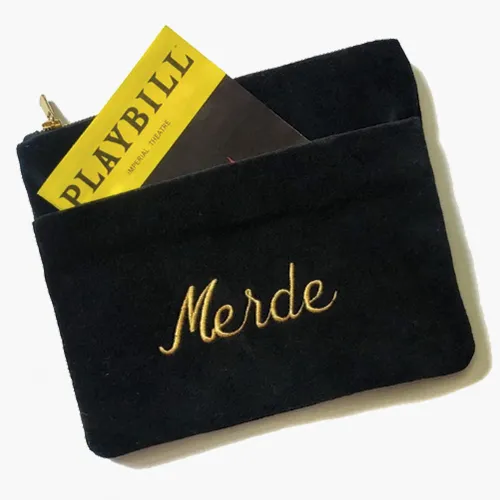 "Merde" Bag (with loops)