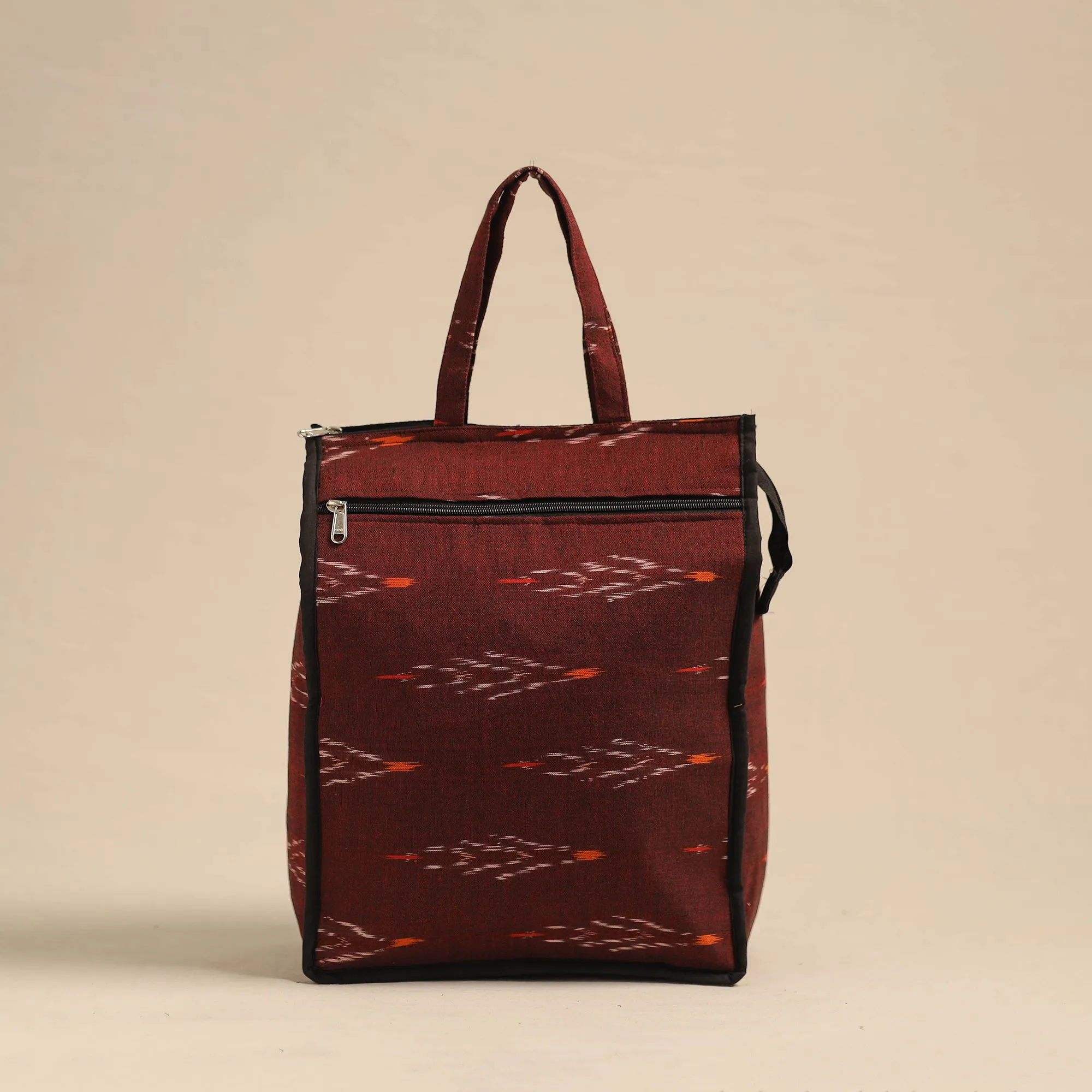 Red- Eco-Friendly Handmade Cotton Handbag for Women 16