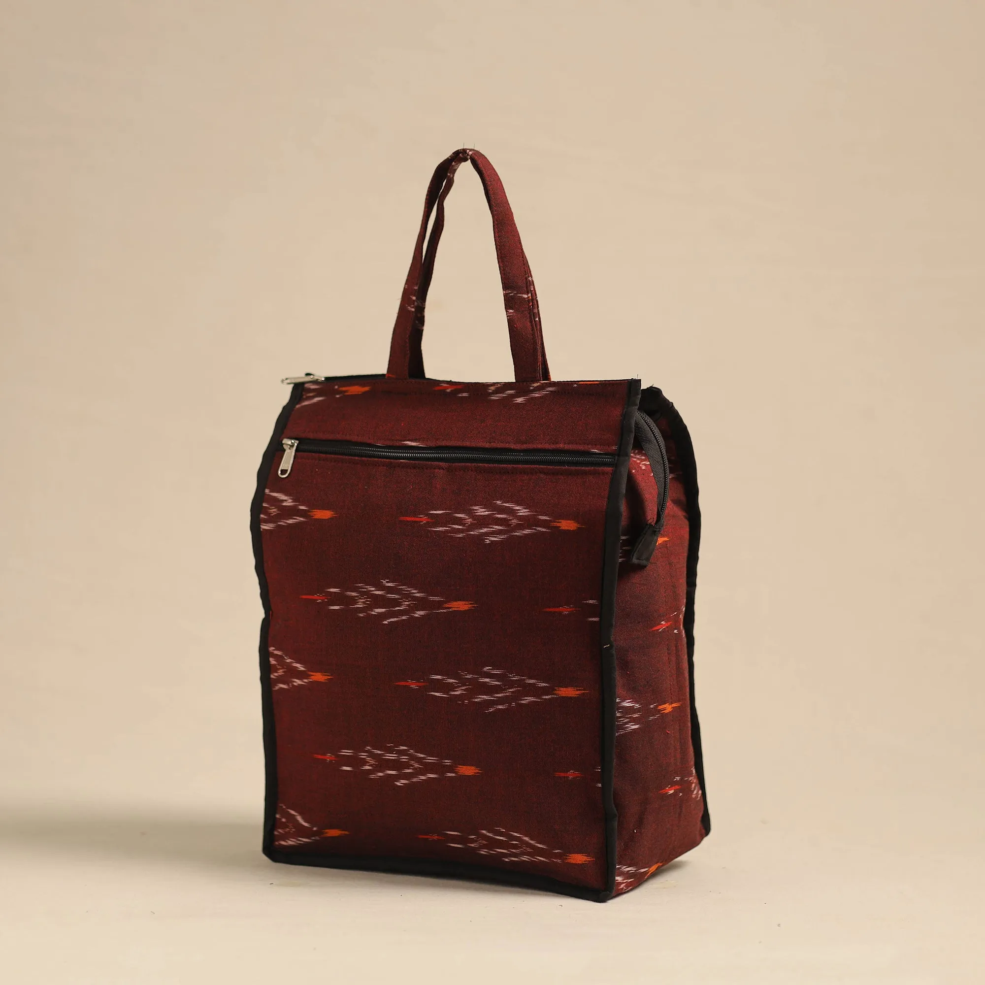Red- Eco-Friendly Handmade Cotton Handbag for Women 16