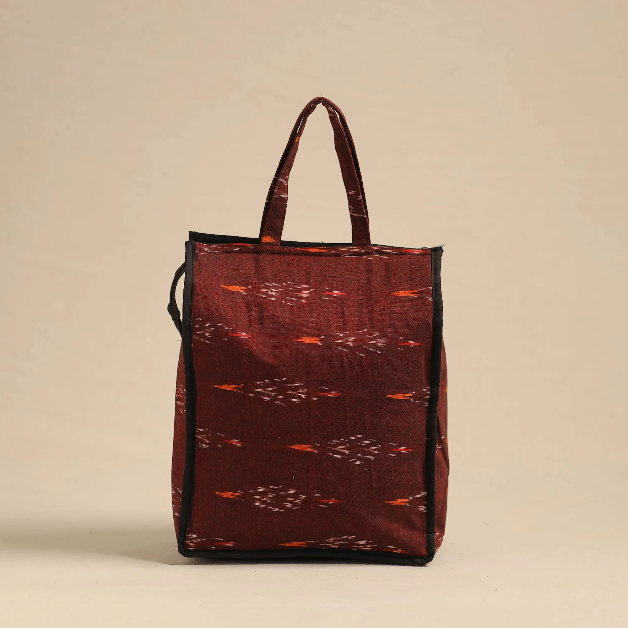 Red- Eco-Friendly Handmade Cotton Handbag for Women 16