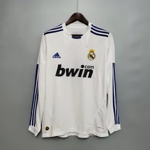 Retro Real Madrid 10/11 Long sleeve home S-XXL