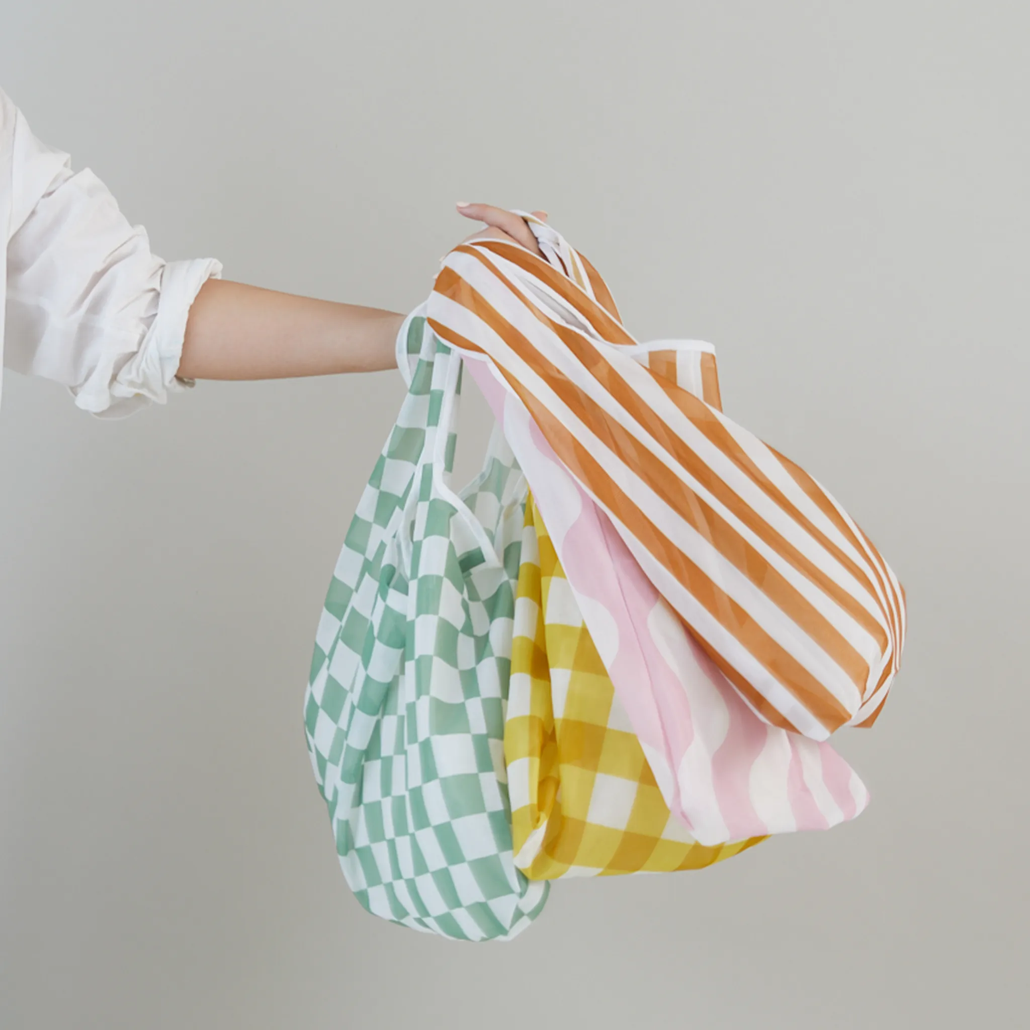 Reusable Market Bag - Checkered