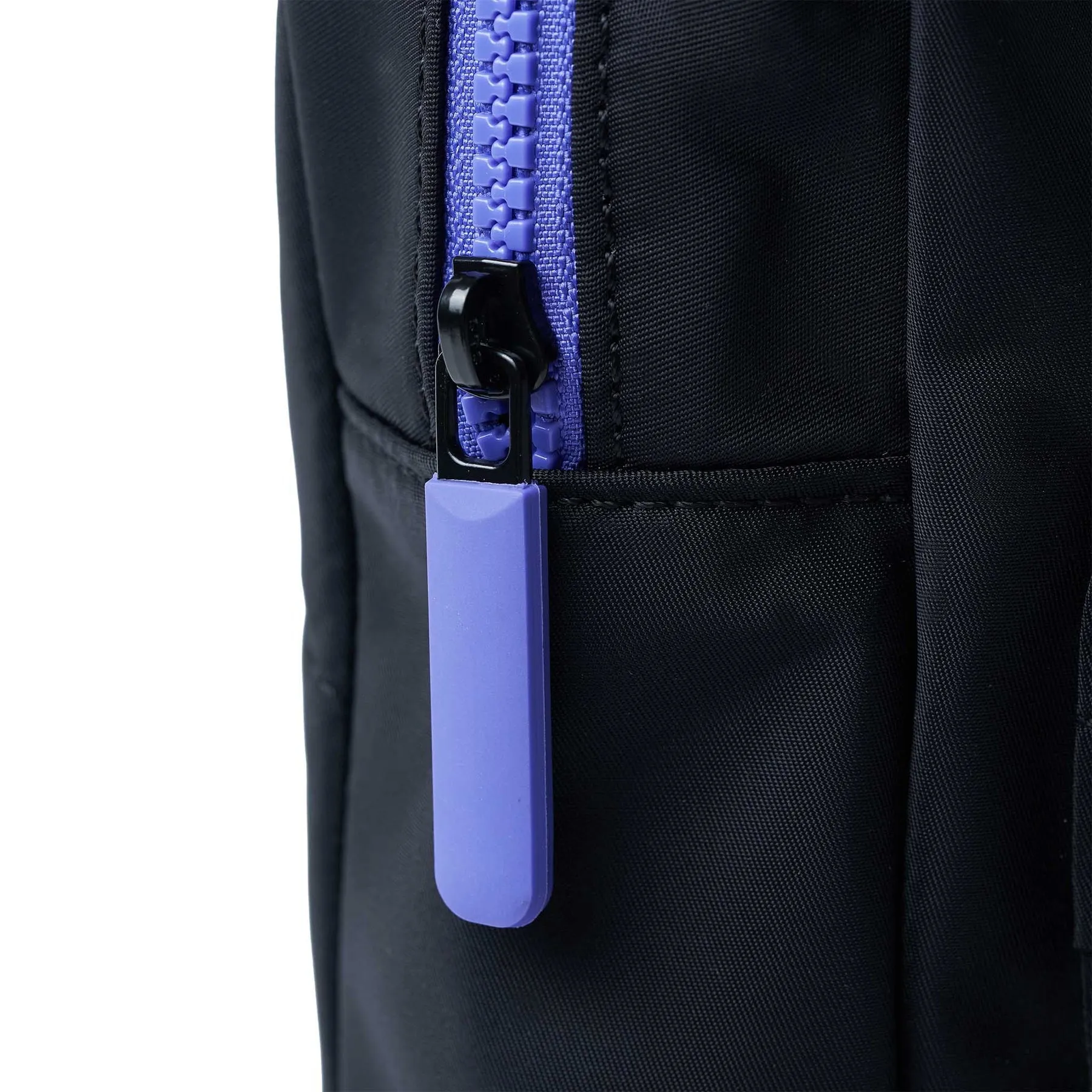 ROKA All Black Willesden B Purple Large Recycled Nylon Bag