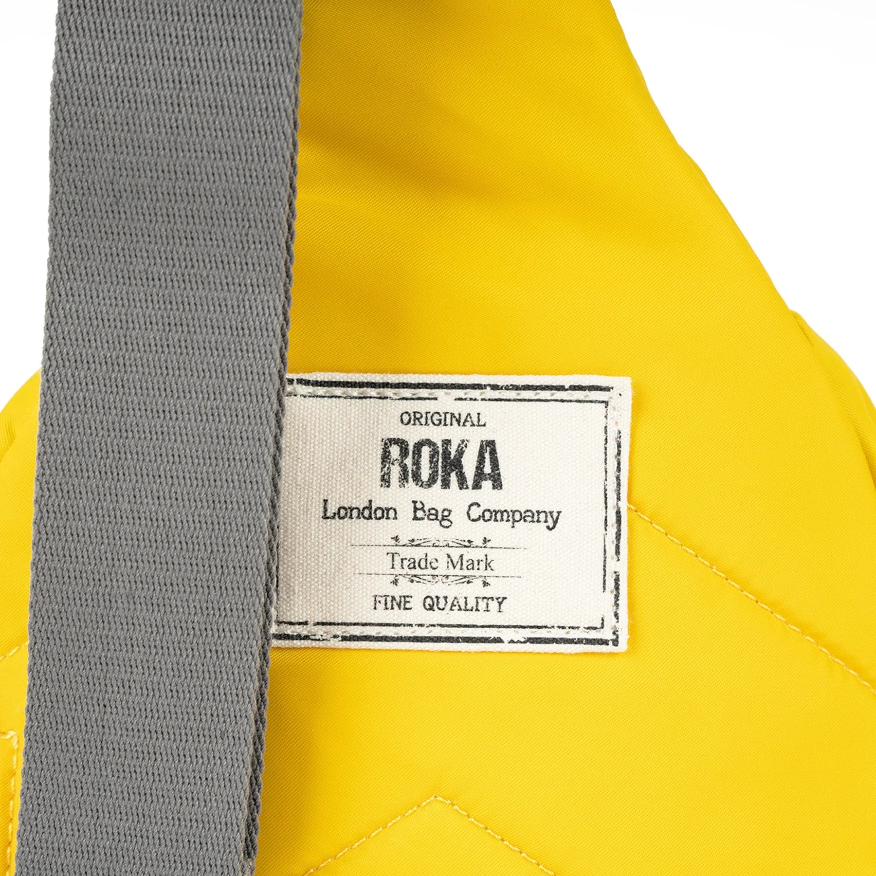 ROKA Willesden B XL Recycled Nylon Bag - Mustard