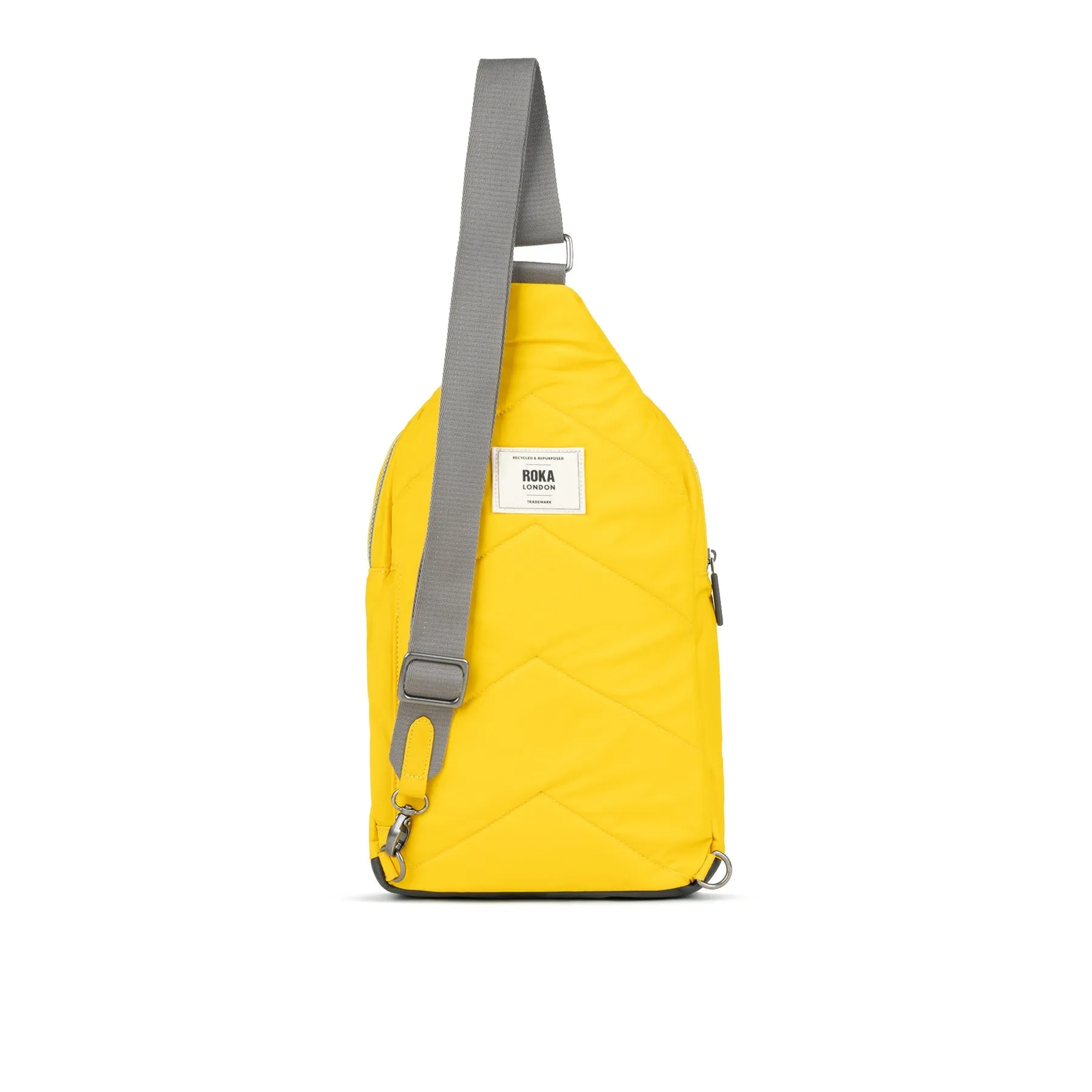 ROKA Willesden B XL Recycled Nylon Bag - Mustard