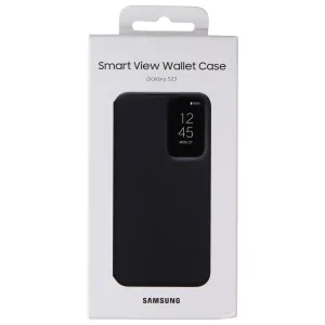 Samsung Smart View Wallet Case for Galaxy S23 - Black