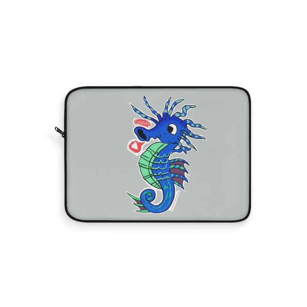 Scribblers the Seahorse Laptop Sleeve