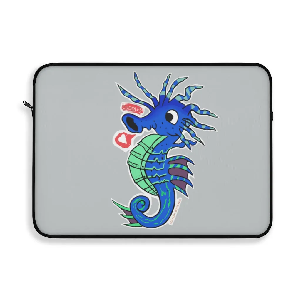 Scribblers the Seahorse Laptop Sleeve