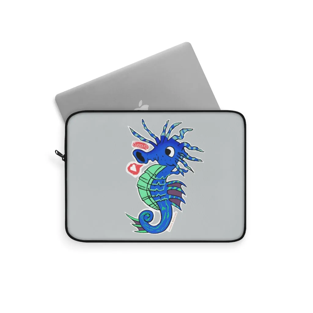 Scribblers the Seahorse Laptop Sleeve