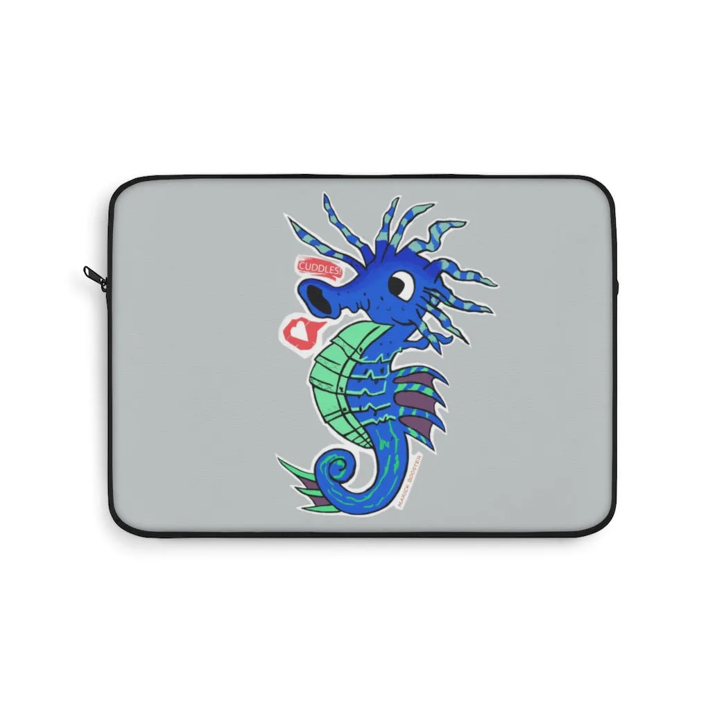 Scribblers the Seahorse Laptop Sleeve