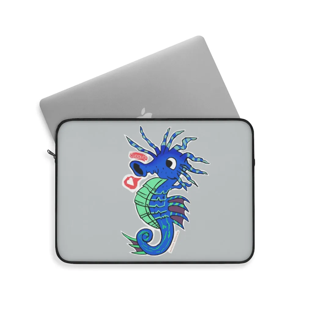 Scribblers the Seahorse Laptop Sleeve