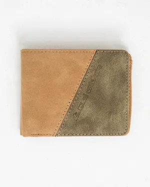 Sea Barker Tri-Fold Wallet in Bone Brown