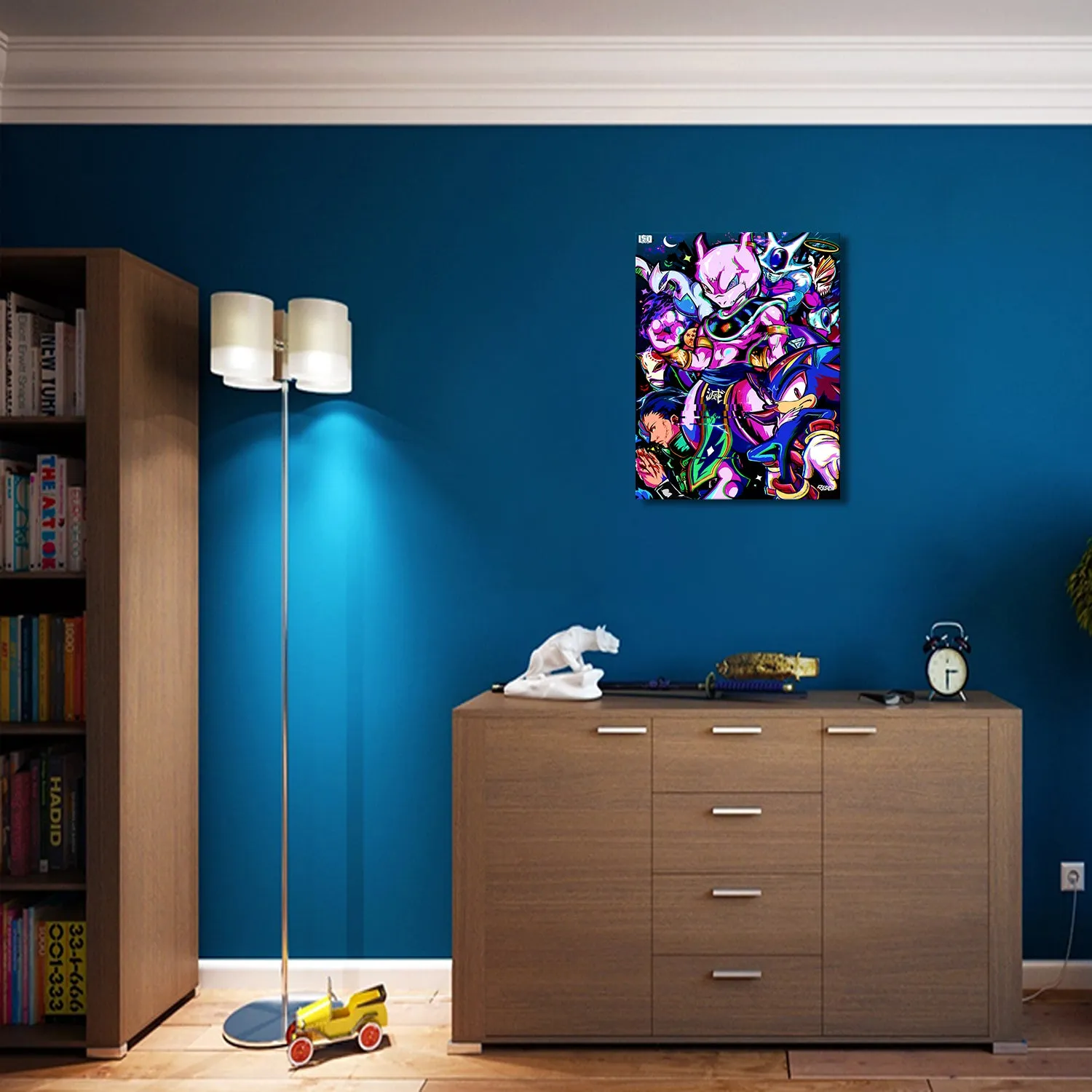 Shadow Realm Reunion Canvas Wall Art