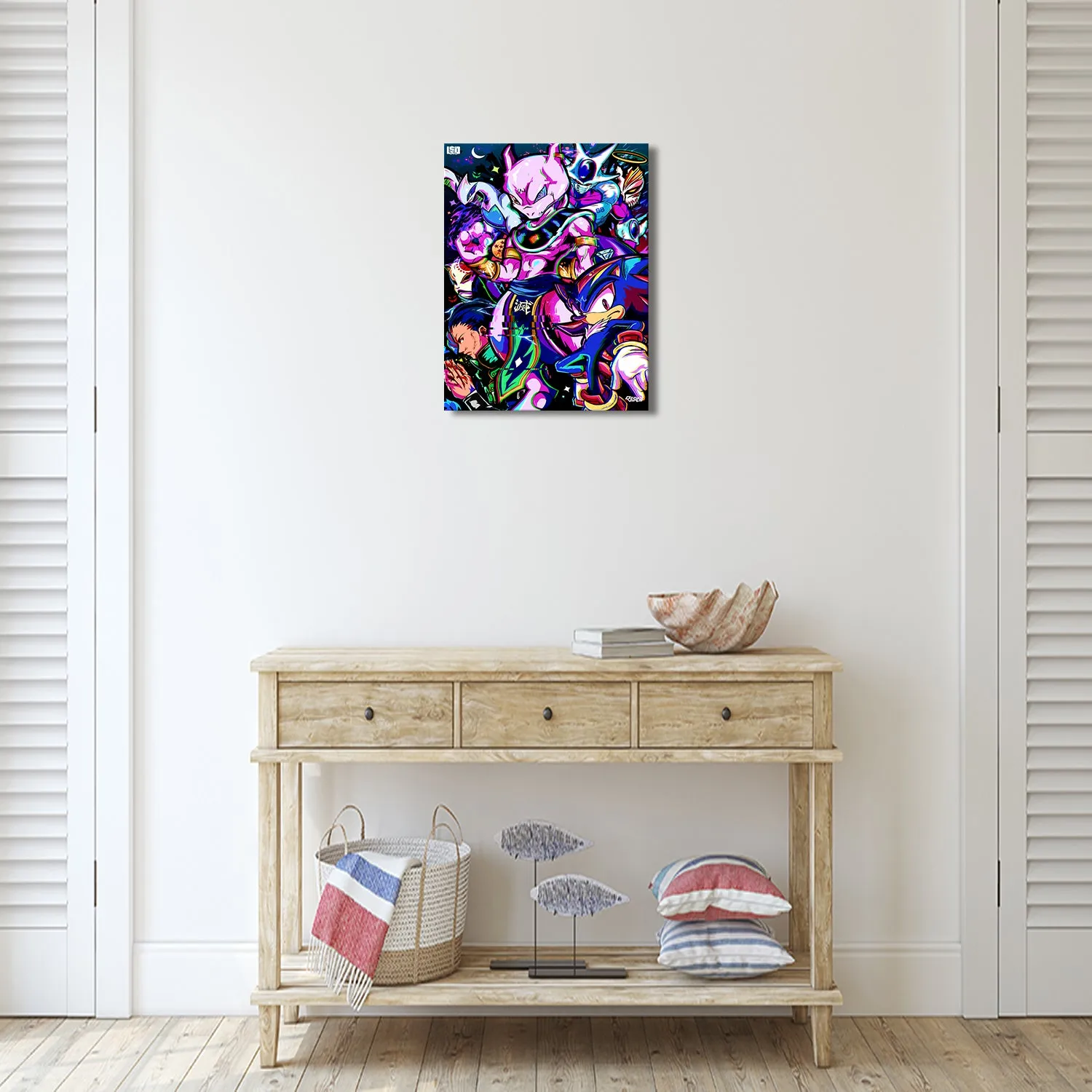Shadow Realm Reunion Canvas Wall Art