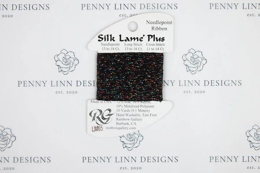 Silk Lamé Plus LM65 Black Sparkle