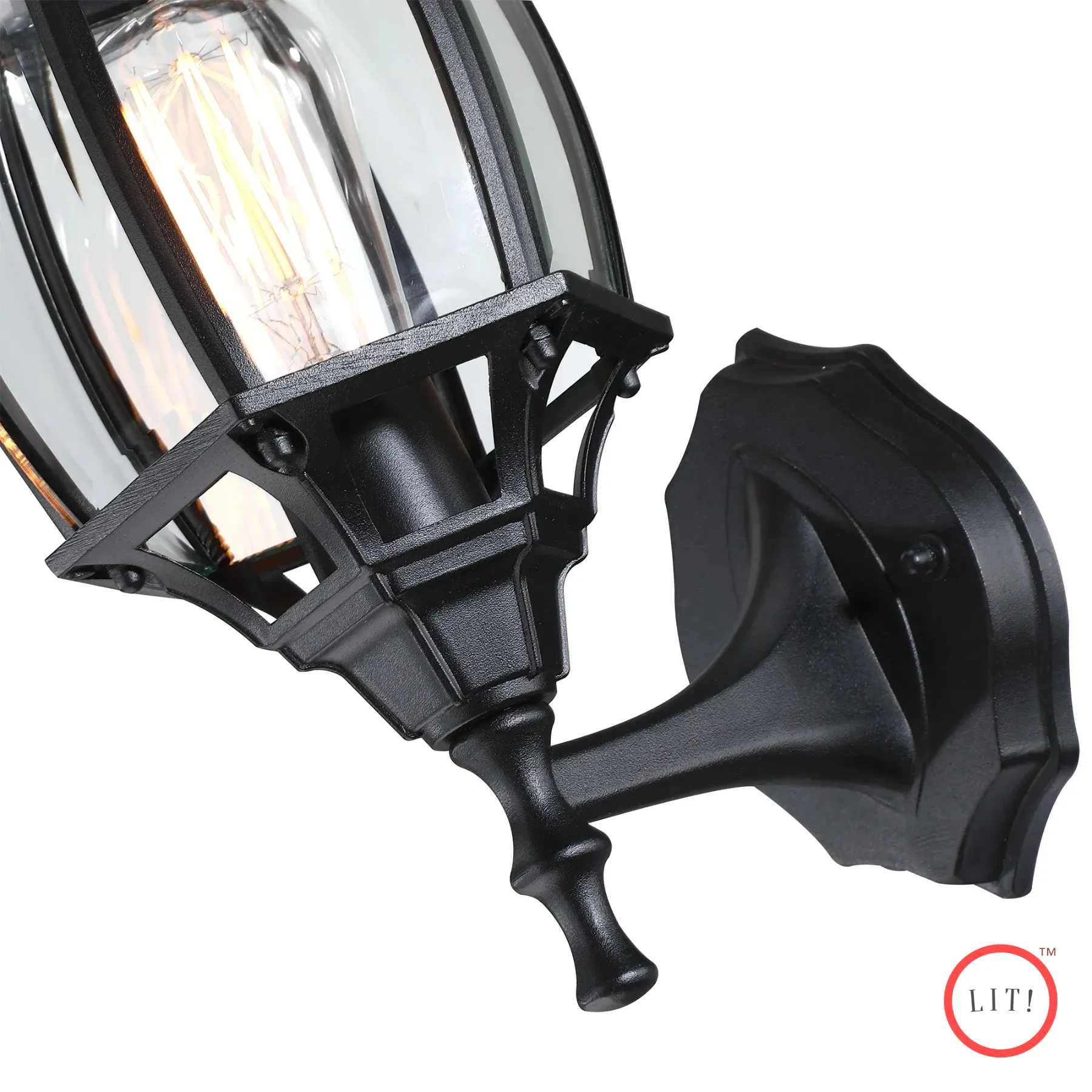Sleek Aluminium Outdoor Wall Sconce