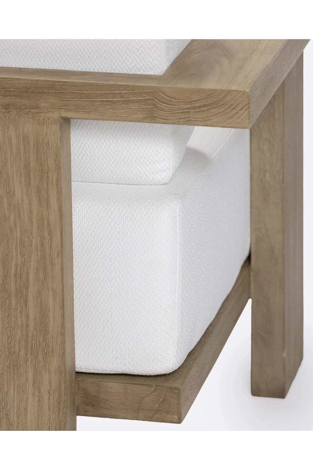 Sleek Cushioned Outdoor Armchair | Dareels Panjang