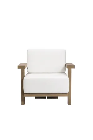 Sleek Cushioned Outdoor Armchair | Dareels Panjang