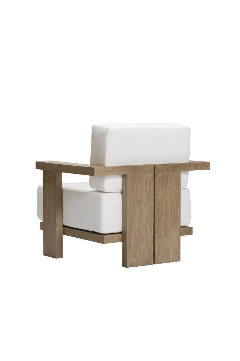 Sleek Cushioned Outdoor Armchair | Dareels Panjang