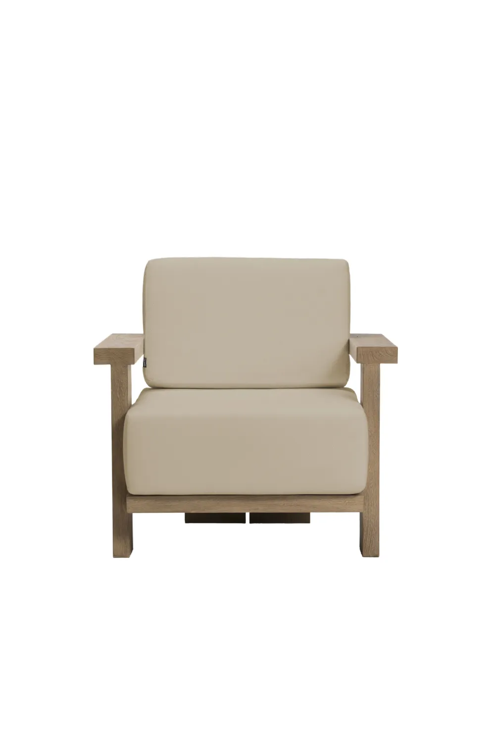 Sleek Cushioned Outdoor Armchair | Dareels Panjang
