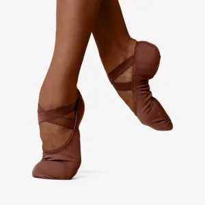 SoDanca SD16S Child Bliss Canvas Ballet Shoe - Mocha