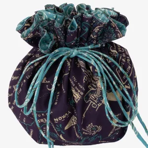 SOUP DUMPLING BAG  ダンプリングバッグ（リバーシブル巾着）c#8 Alaska Navy