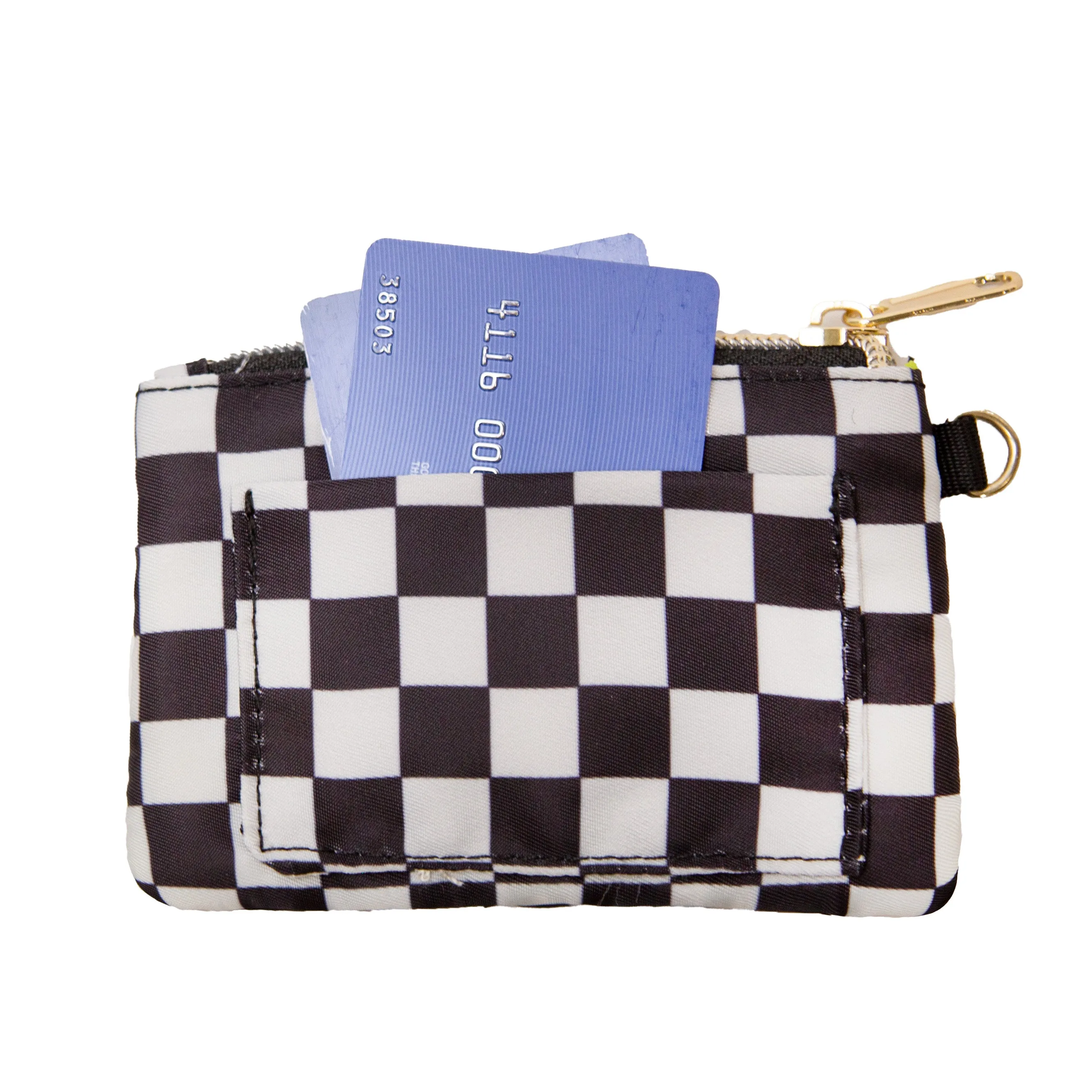 Sport Wallet - B&W Checkered