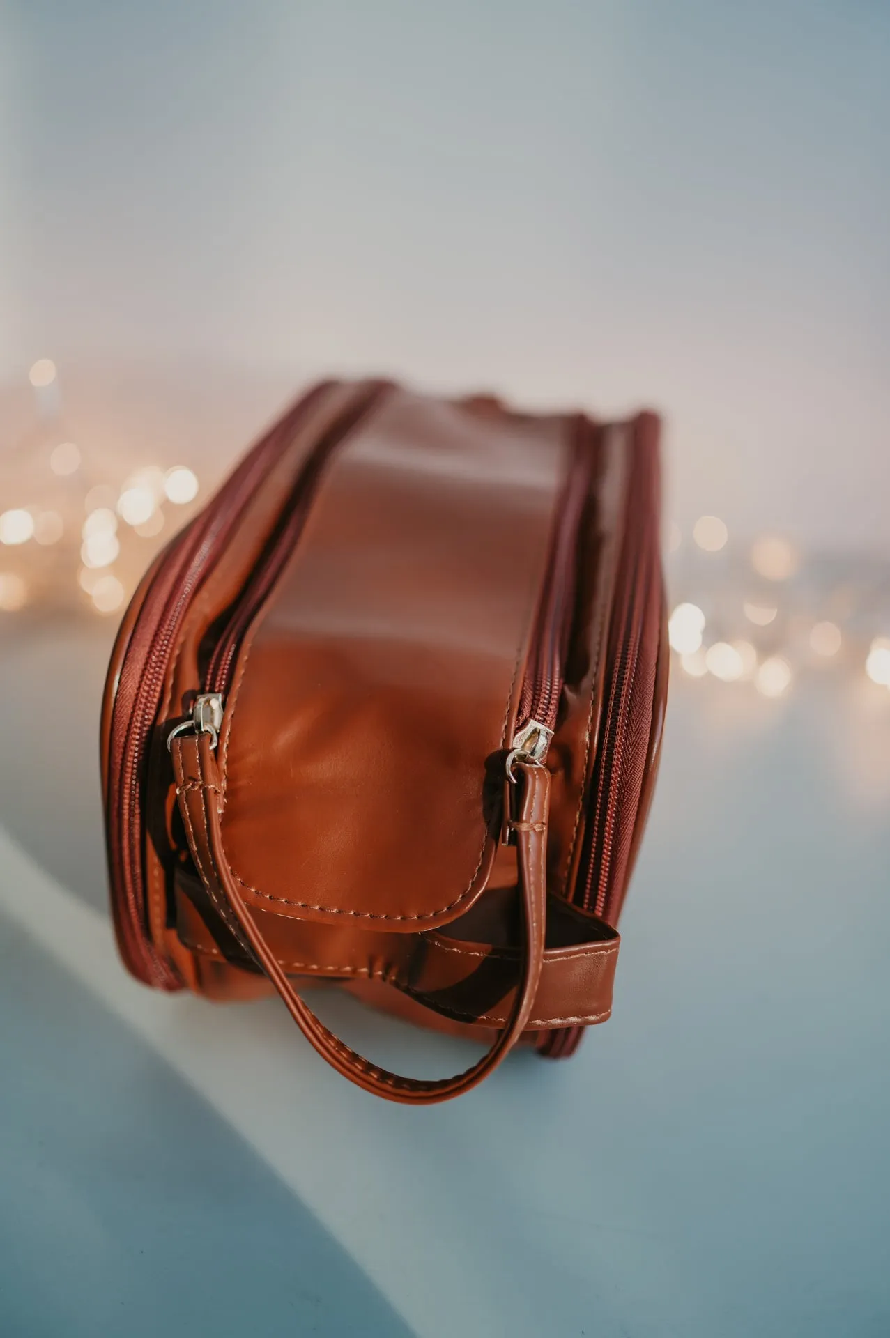 Sposa toiletry bag I Camel