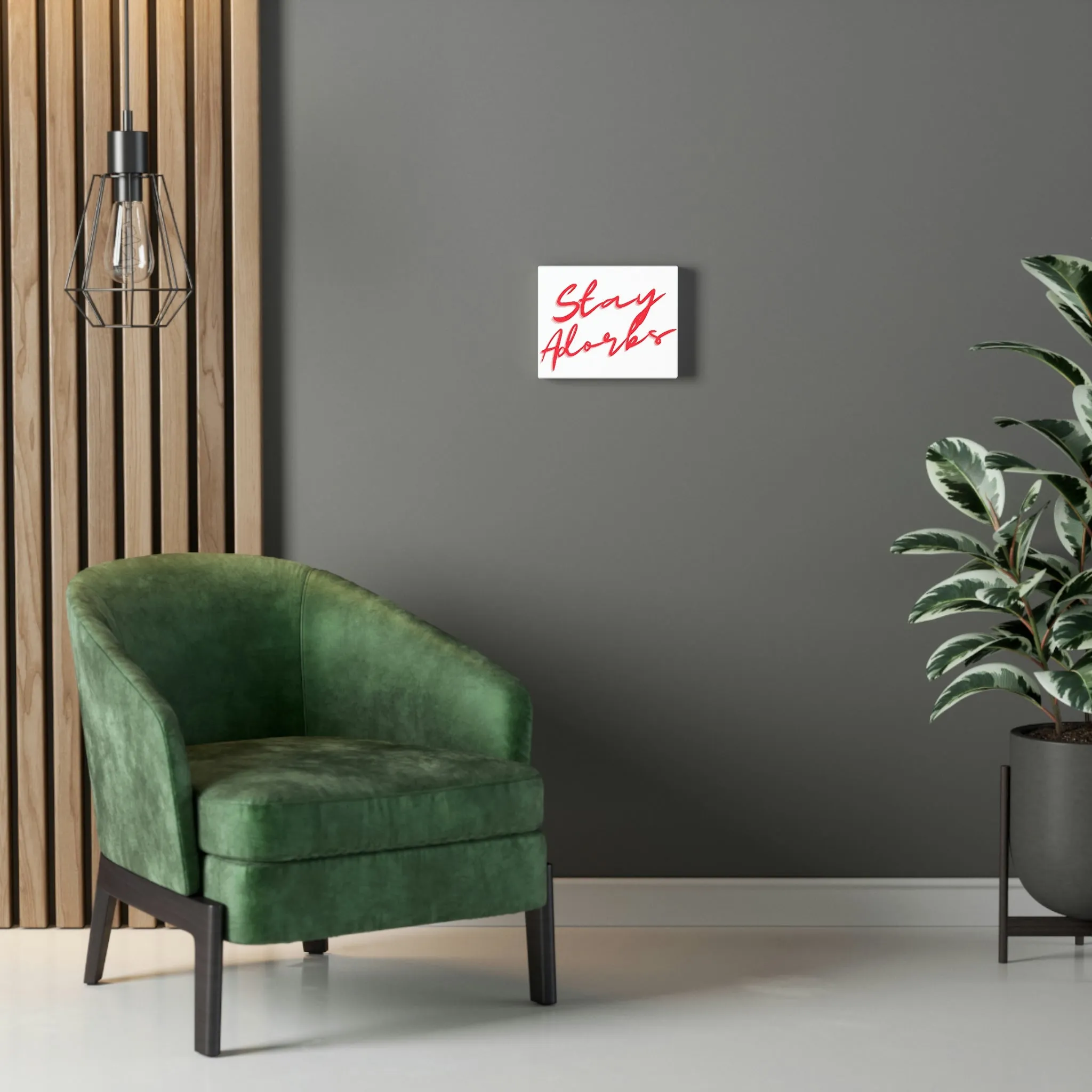 Stay Adorbs Stretched Canvas
