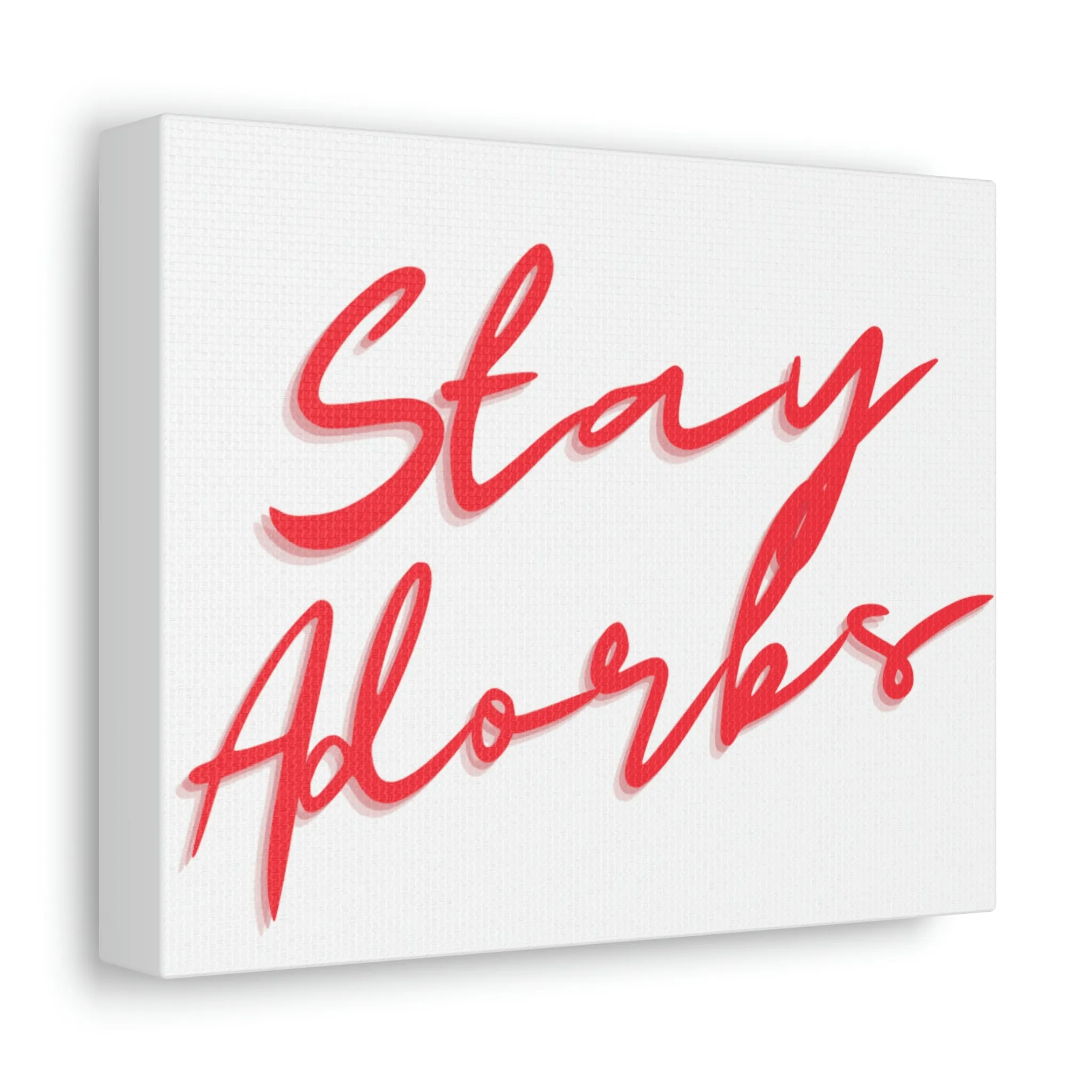 Stay Adorbs Stretched Canvas