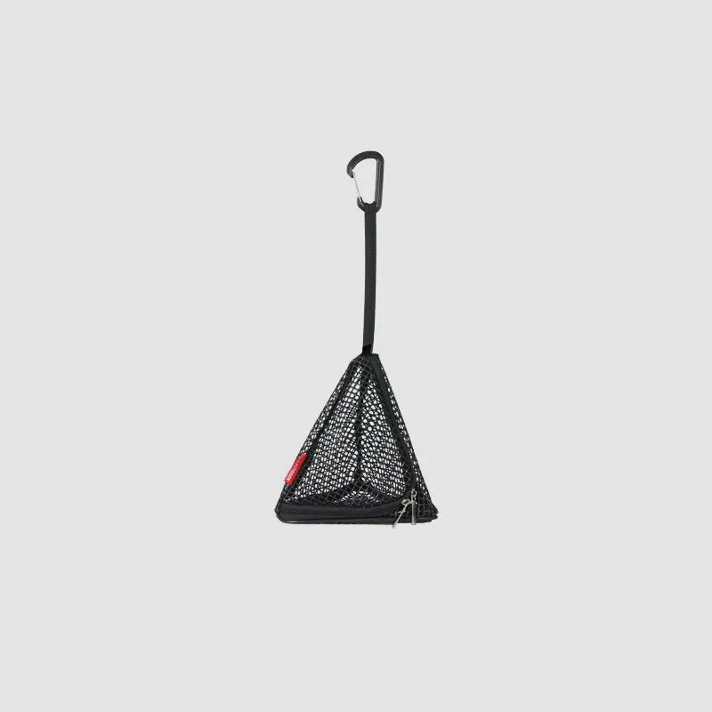 Storage Bag Triangular Folding Net Outdoor Camping Storage Basket